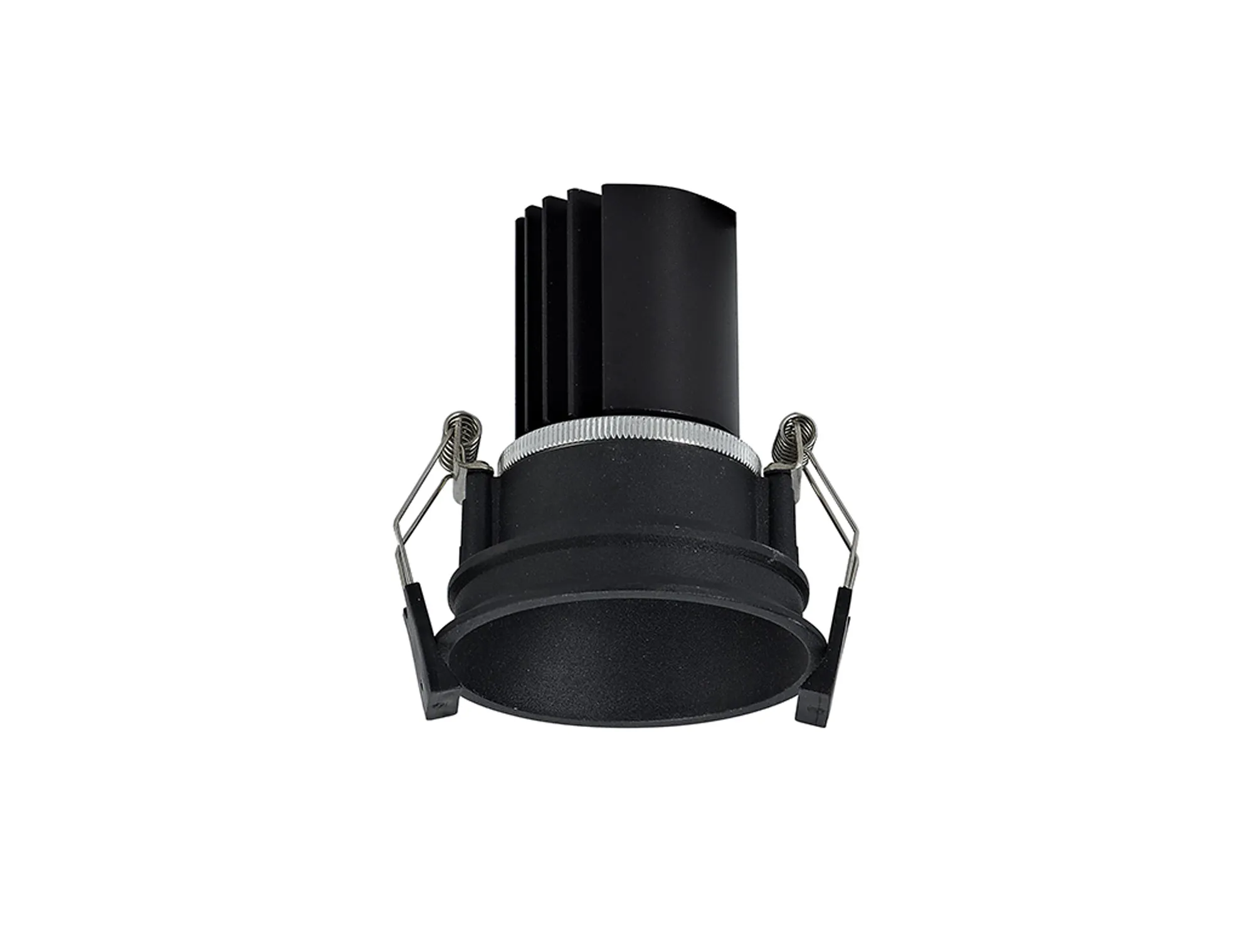 Bania 12 Powered by Tridonic  12W 2700K 1200lm 12° CRI>90 LED Engine, 350mA Black Fixed Recessed Spotlight, IP20 DM201702  Dlux Bania 12